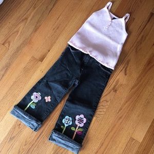 🌸GAP🌸 & GYMBOREE PANTS & TOP 2-PIECE SET SIZE 3T